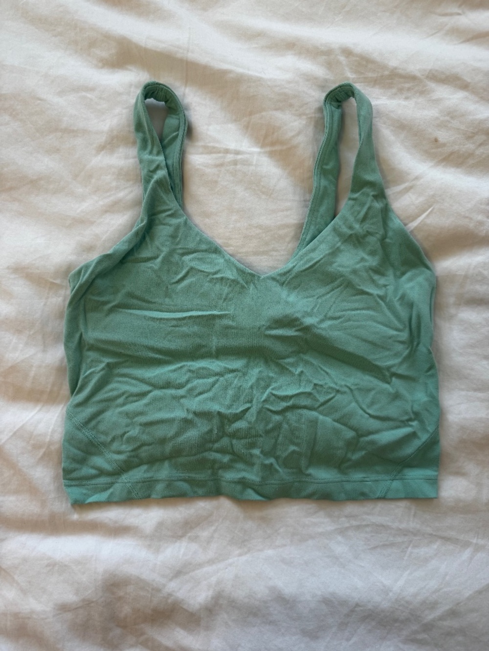 Lululemon Wild Mint Align Tank (almost new, just wrinkled)